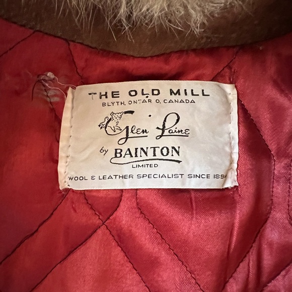 Gorgeous Vintage Brown Suede and Fur Coat 🤎 - Picture 5 of 7